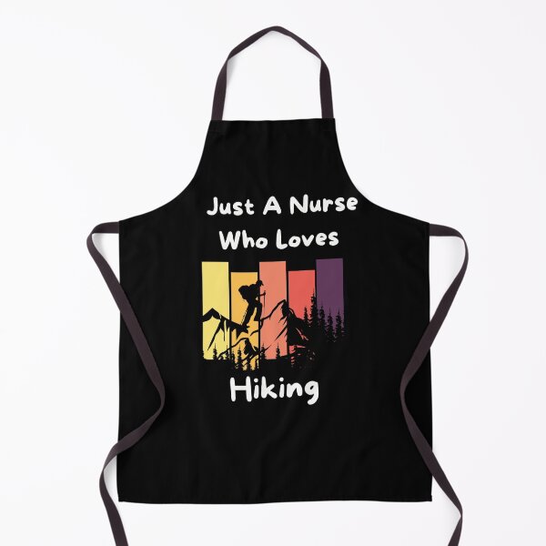 Item preview, Just a nurse who loves hiking Essential t-shirt designed and sold by imad-bentahar.