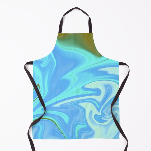 Artikelvorschau, Blaue, türkise, braune, gelbe und weiße Flüssigkunst. Flüssiger Marmor. Abstraktes Design. entworfen und verkauft von Jason123za.