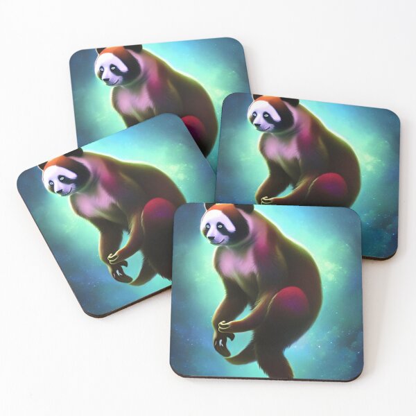 Item preview, Cosmic Panda In Monkey Shape designed and sold by Itsheartshop.