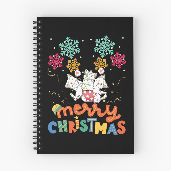 Item preview, Black santa cat tangled up in lights christmas santa | Merry Christmas funny cats sayings and quotes | gifts for Christmas designed and sold by ThanksVibe.