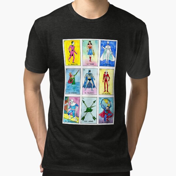 loteria cards shirt