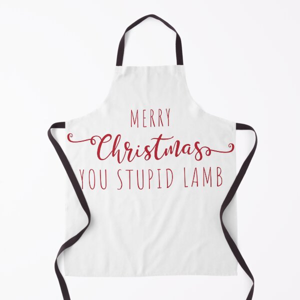 Item preview, Merry Christmas you stupid lamb designed and sold by SpiderMonkey913.