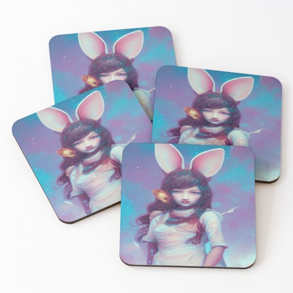 Item preview, Cosmic Mystical Rabbit Girl designed and sold by Itsheartshop.
