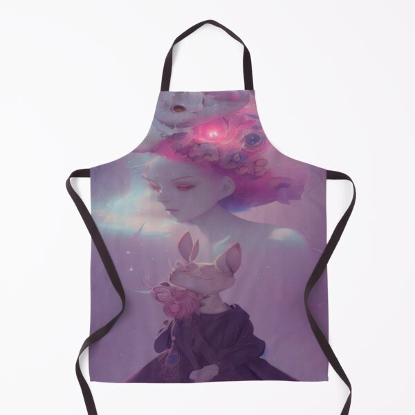 Item preview, Mystical Rabbit With Fantasy Girl designed and sold by Itsheartshop.