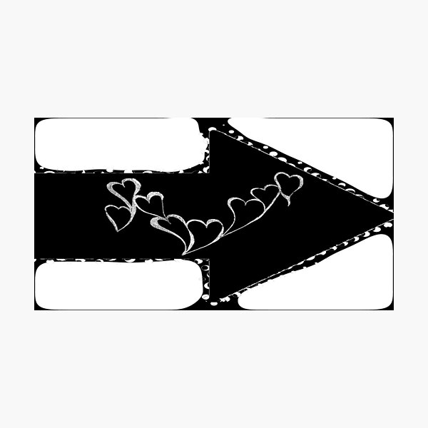 Item preview, Black & White Love designed and sold by KazM.