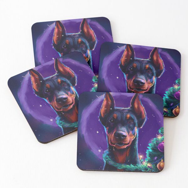 Item preview, Cute Dobermann Drawing designed and sold by WeHeartAnimals.