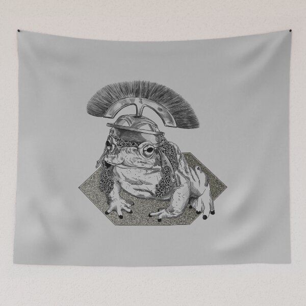 Item preview, Armored Toad Black and White designed and sold by Greydn.