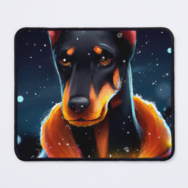 Item preview, Cute Dobermann Drawing designed and sold by WeHeartAnimals.