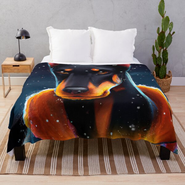 Item preview, Cute Dobermann Drawing designed and sold by WeHeartAnimals.