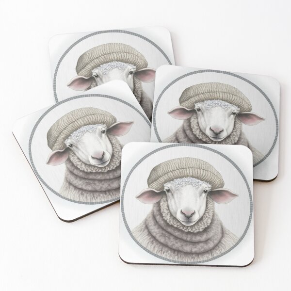 Item preview, Sheep in hat and sweater designed and sold by BexStix.