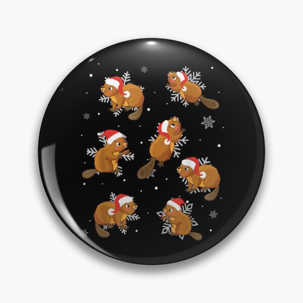 Artikelvorschau, Kinder Schneeflocken Biber lustige Weihnachten entworfen und verkauft von GomeThomas.
