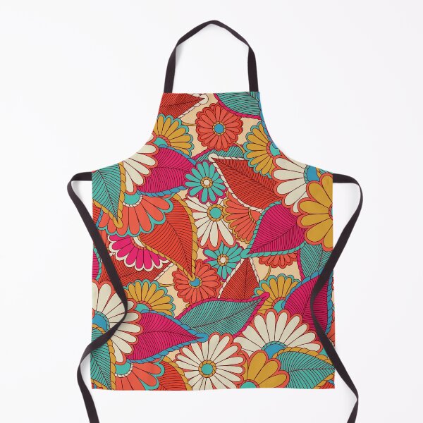 Item preview, red floral pattern designed and sold by obinsuma.