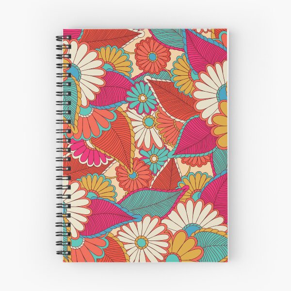 Item preview, red floral pattern designed and sold by obinsuma.