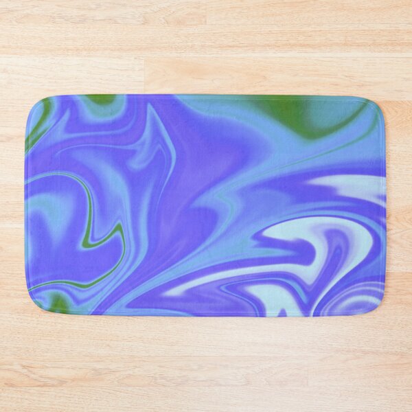Item preview, Blue Turquoise Purple Green White Liquid Art. Liquid Marble. Abstract Design. designed and sold by Jason123za.