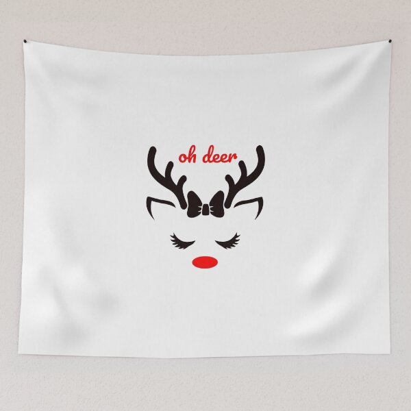 Item preview, O deer minimal christmas deer design designed and sold by Pixtela ..