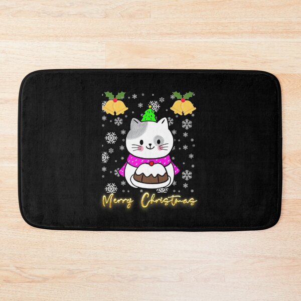 Item preview, Black santa cat tangled up in lights christmas santa | Merry Christmas funny cats sayings and quotes | gifts for Christmas designed and sold by ThanksVibe.