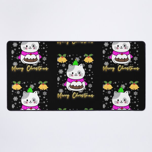 Item preview, Black santa cat tangled up in lights christmas santa | Merry Christmas funny cats sayings and quotes | gifts for Christmas designed and sold by ThanksVibe.