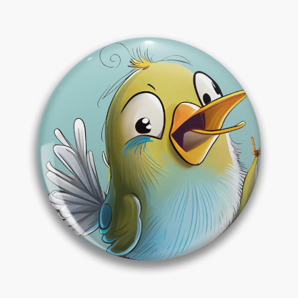 Item preview, Singing yellow birdie designed and sold by KOTOdesign.