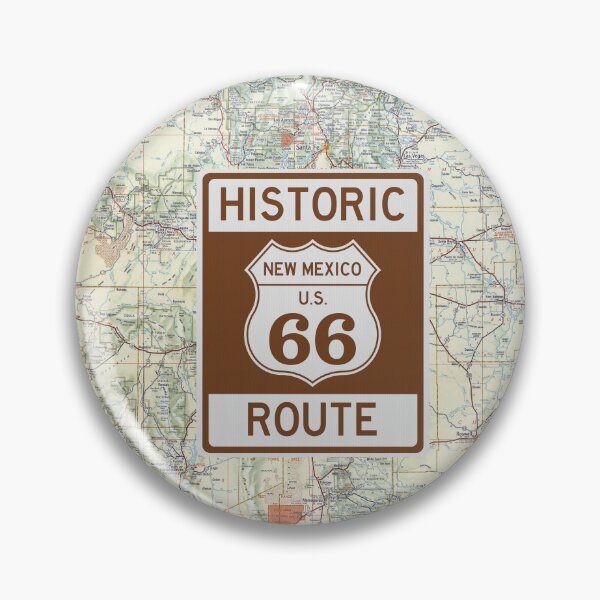 Item preview, Historic Route 66 Marker New Mexico designed and sold by Enzwell.