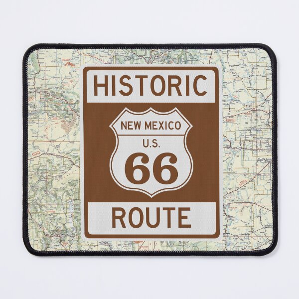 Item preview, Historic Route 66 Marker New Mexico designed and sold by Enzwell.