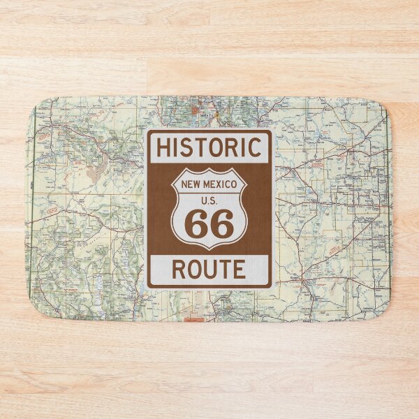 Item preview, Historic Route 66 Marker New Mexico designed and sold by Enzwell.