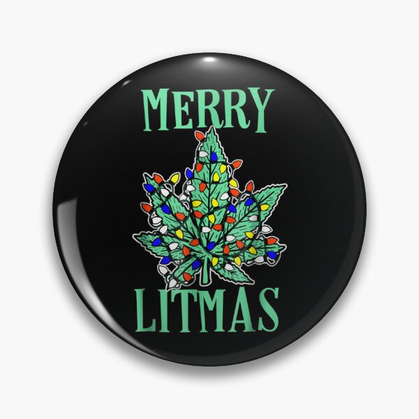 Item preview, Merry litmas pot leaf christmas tree lights marijuana  designed and sold by GomeThomas.