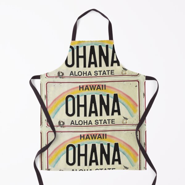 Item preview, Vintage Hawaii License Plate Ohana designed and sold by northshoresign.