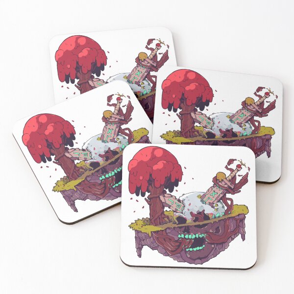 Item preview, fantasy skull land designed and sold by nyxmeme.
