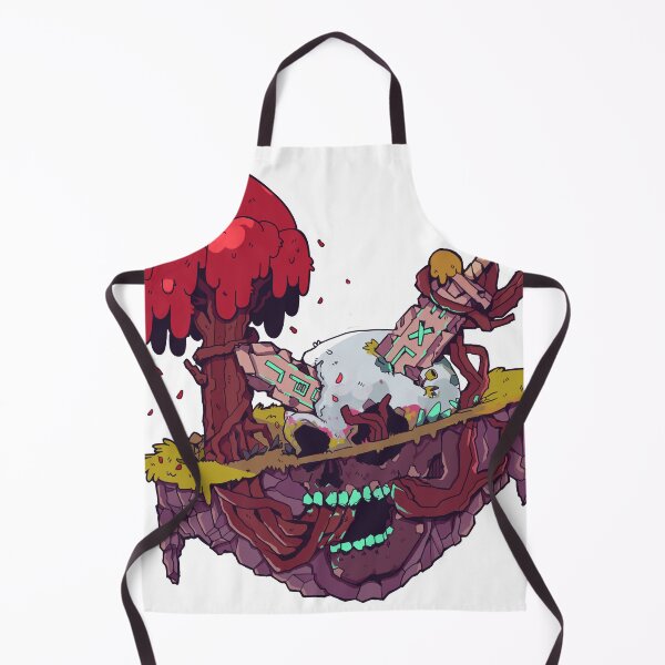 Item preview, fantasy skull land designed and sold by nyxmeme.