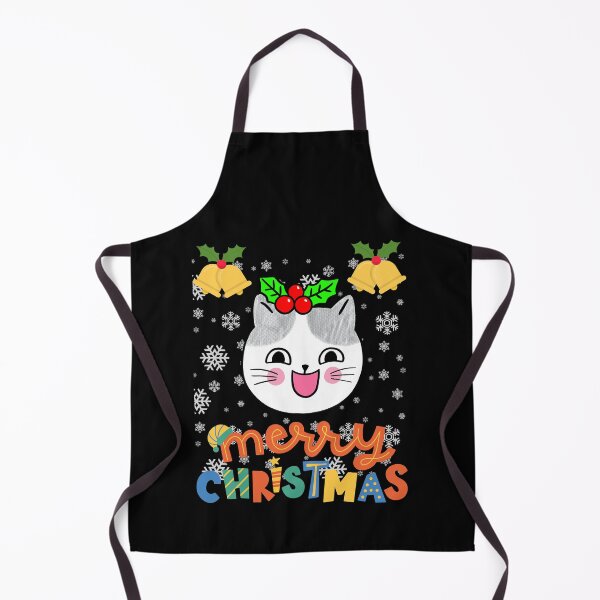 Item preview, Black santa cat tangled up in lights christmas santa | Merry Christmas funny cats sayings and quotes | gifts for Christmas designed and sold by ThanksVibe.
