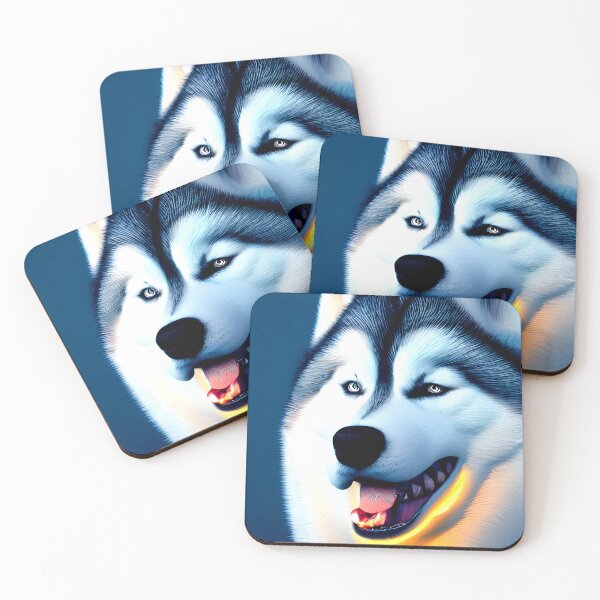 Item preview, Siberian Husky king fat dog #20 designed and sold by supeart.