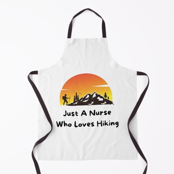 Item preview, Just a nurse who loves hiking Essential t-shirt designed and sold by imad-bentahar.
