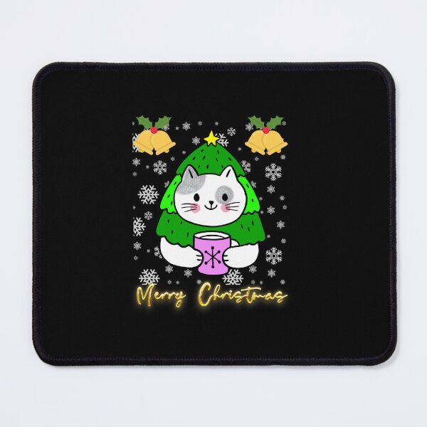 Item preview, Black santa cat tangled up in lights christmas santa | Merry Christmas funny cats sayings and quotes | gifts for Christmas designed and sold by ThanksVibe.