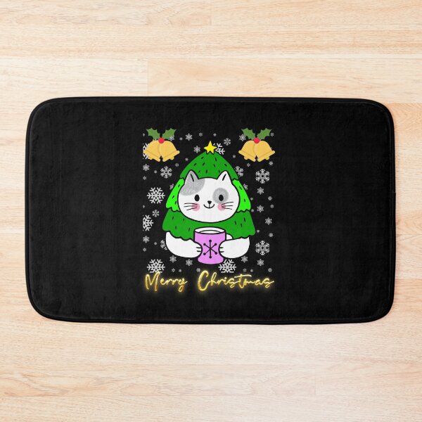 Item preview, Black santa cat tangled up in lights christmas santa | Merry Christmas funny cats sayings and quotes | gifts for Christmas designed and sold by ThanksVibe.