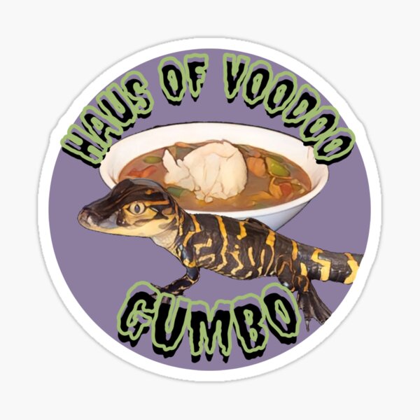 Haus of Voodoo Gumbo Sticker