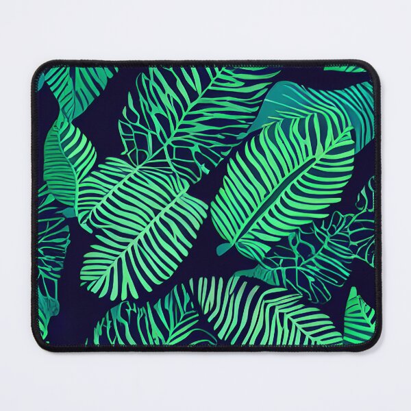 Item preview, Dark tropical green leaf patter #18 designed and sold by supeart.