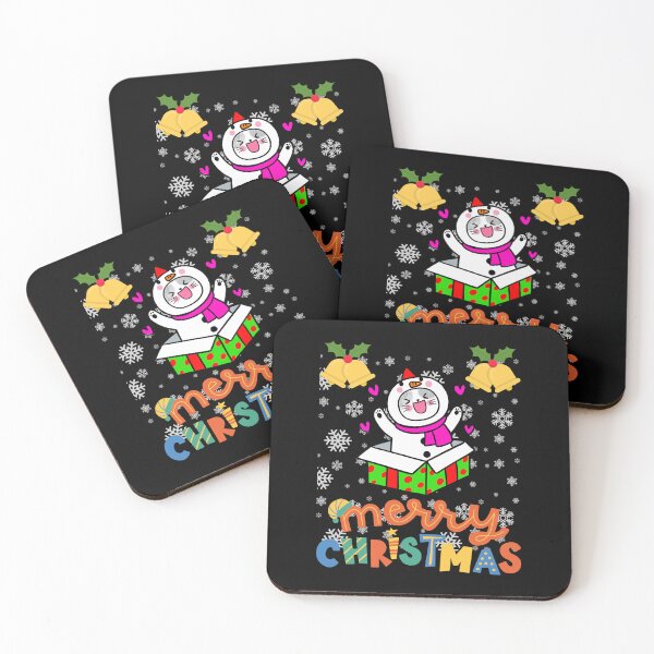Item preview, Black santa cat tangled up in lights christmas santa | Merry Christmas funny cats sayings and quotes | gifts for Christmas designed and sold by ThanksVibe.