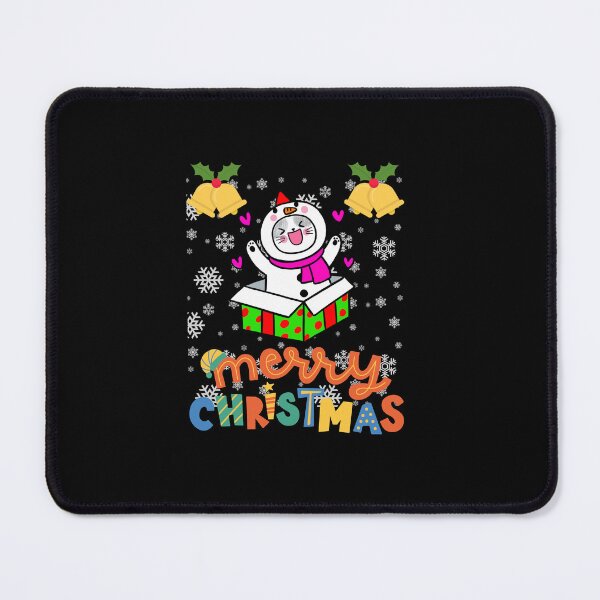 Item preview, Black santa cat tangled up in lights christmas santa | Merry Christmas funny cats sayings and quotes | gifts for Christmas designed and sold by ThanksVibe.