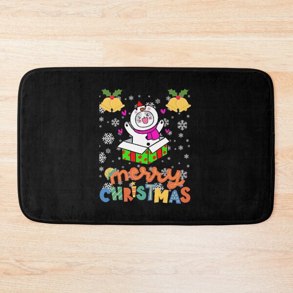 Item preview, Black santa cat tangled up in lights christmas santa | Merry Christmas funny cats sayings and quotes | gifts for Christmas designed and sold by ThanksVibe.