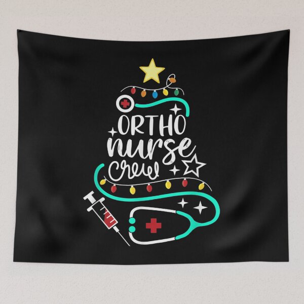 Item preview, Ortho nurse crew christmas tree orthopaedic nurse squad designed and sold by GomeThomas.