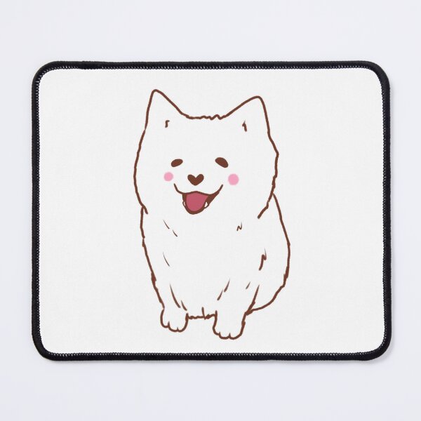 Item preview, Cute samoyed dog smiling designed and sold by Mayarart.