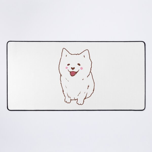 Item preview, Cute samoyed dog smiling designed and sold by Mayarart.