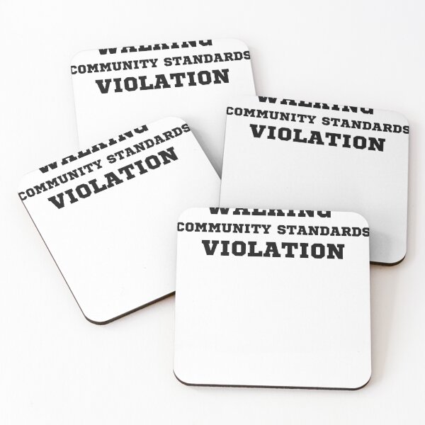 Item preview, Walking Community Violation designed and sold by T-Hand141Homestead.