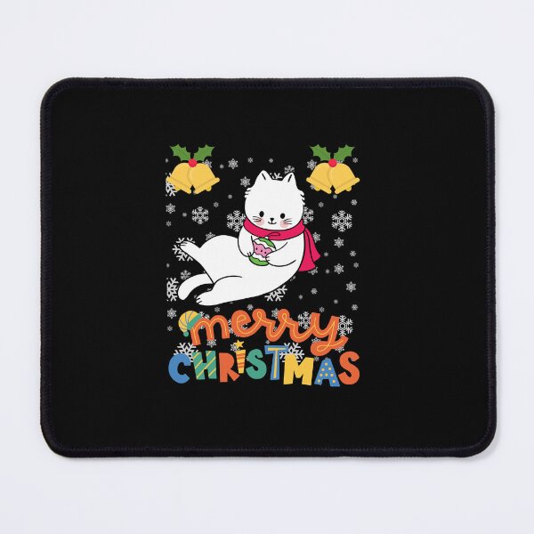 Item preview, Black santa cat tangled up in lights christmas santa | Merry Christmas funny cats sayings and quotes | gifts for Christmas designed and sold by ThanksVibe.