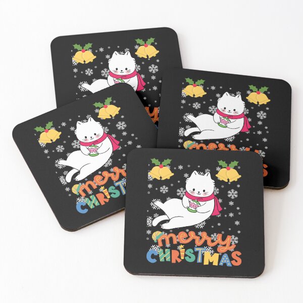 Item preview, Black santa cat tangled up in lights christmas santa | Merry Christmas funny cats sayings and quotes | gifts for Christmas designed and sold by ThanksVibe.