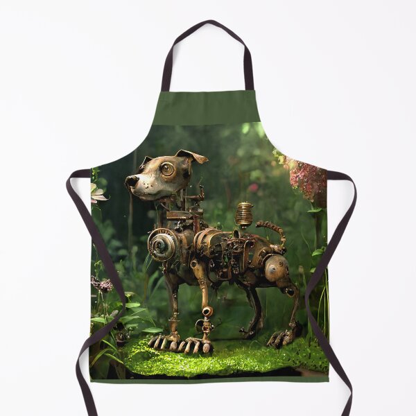 Item preview, Portrait of a Robot Dog in the Garden designed and sold by factory88.