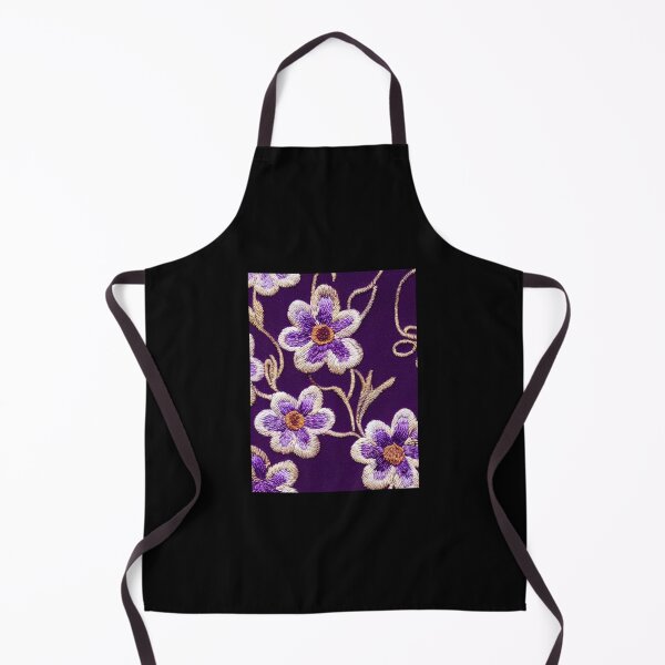 Artikelvorschau, Lila gestickte Blumen entworfen und verkauft von silviavarelaa.