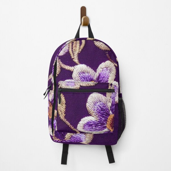 Item preview, Purple Embroidered Flowers designed and sold by silviavarelaa.