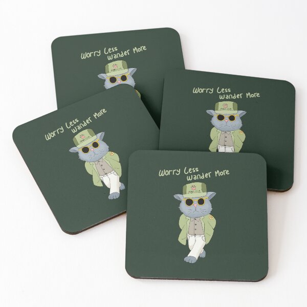 Item preview, Worry Less Wander More designed and sold by Yeaha.