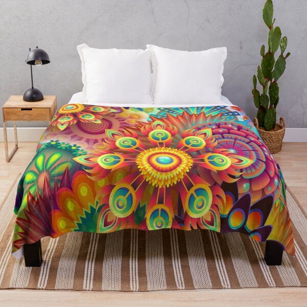 Artikelvorschau, Reizendes farbenreiches Mandalamuster. Mandala-Kunst für Sie. entworfen und verkauft von hcarts.